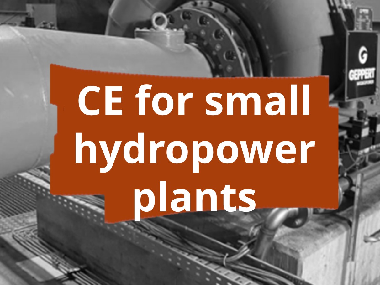 Conformity assessment procedure and CE marking for small hydropower plants